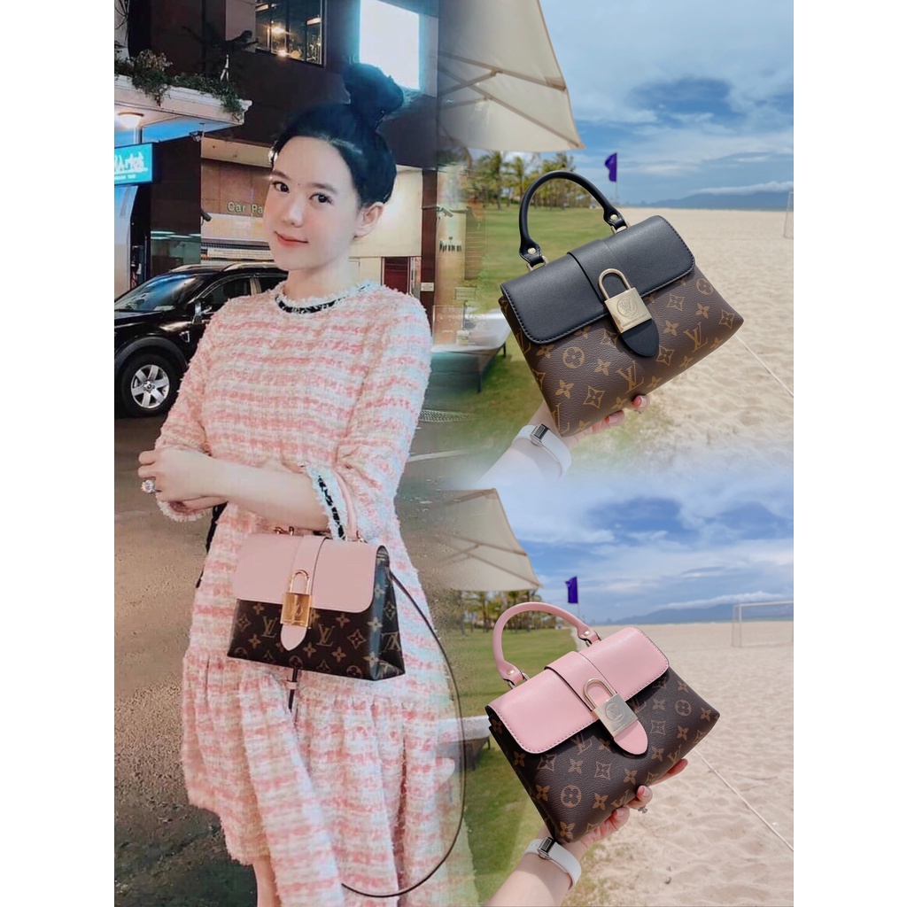 Túi xách nữ đeo chéo cầm tay LV lock me SPSL thời trang cao cấp