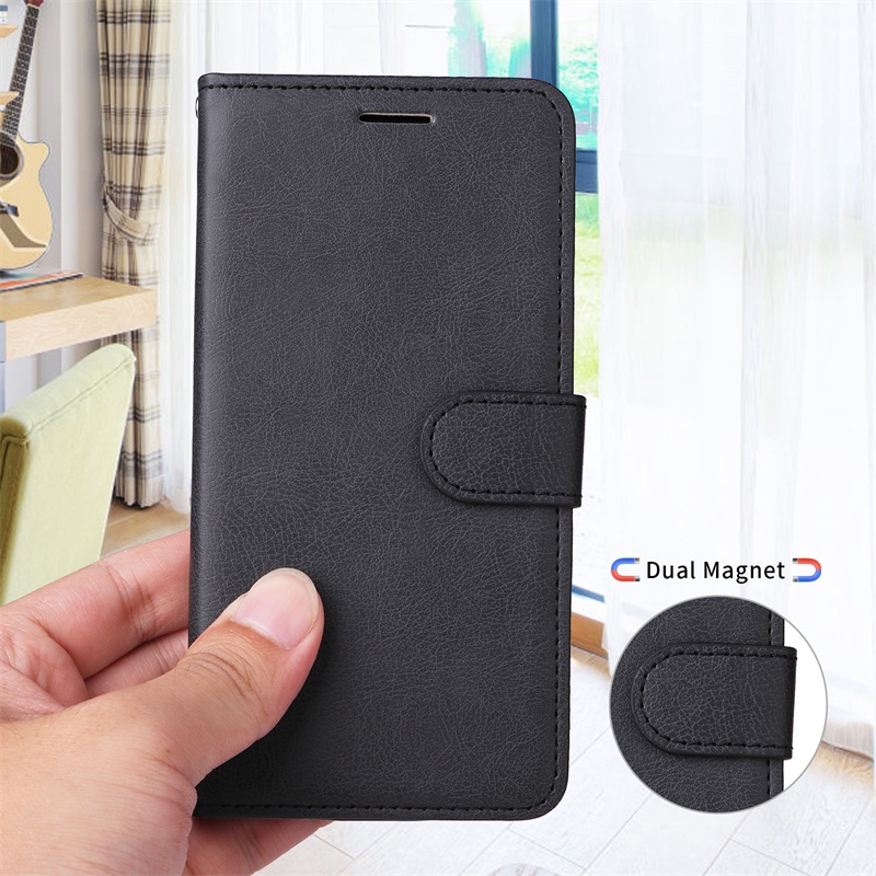 Bao Da Điện Thoại Có Ngăn Đựng Thẻ Cho VIVO Y15 Y21 Y33S Y50 Y51 Y31 Y66 Y69 Y71 Y77 V7 V17 Pro V19 V23E S10
