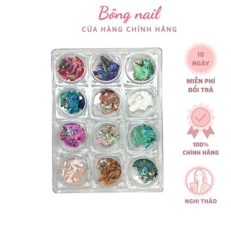 Xà cừ vân đá nail