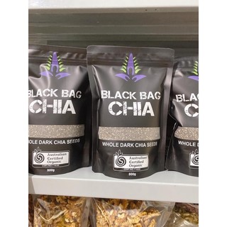 [ Chính Hãng - Date Mới ]Hạt Chia Đen Úc Black Bag 500g