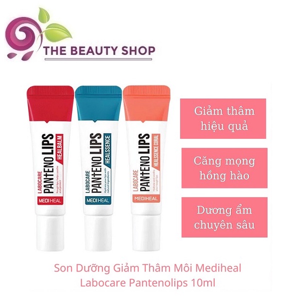 SON DƯỠNG NGĂN NGỪA THÂM MÔI Mediheal Labocare Pantenolips Healssence 10ml
