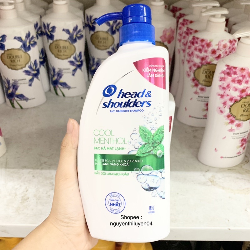 Dầu gội Head & Shoulder bạc hà mát lạnh 625ml