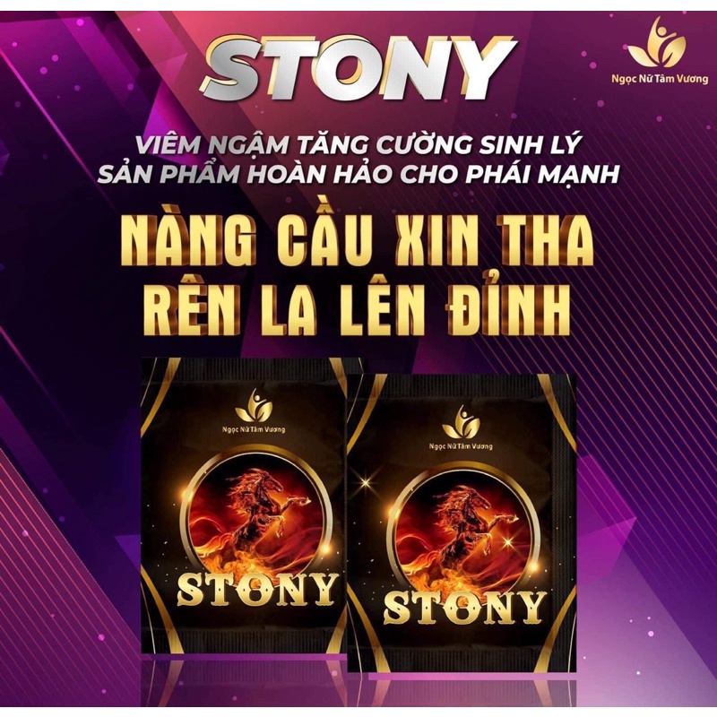 Viên ngậm tăng cuong sinh ly nam S.t.o_n_y hộp 6v/ che ten