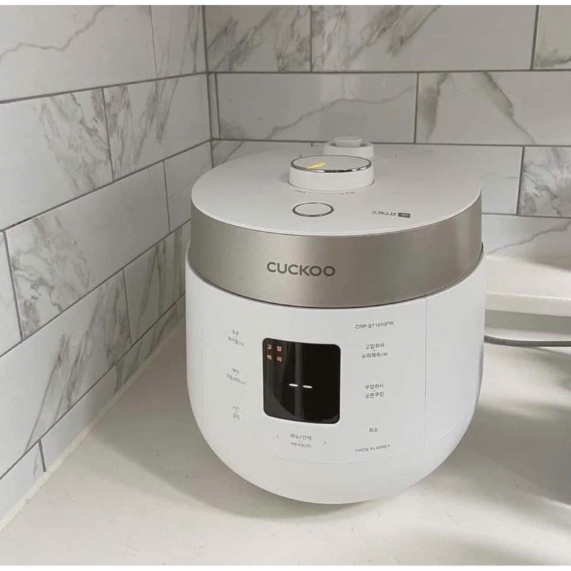 NỒI CƠM ÁP SUẤT KÉP CUCKOO ST1010FW 1.8L/ ST0610FW (MADE IN KOREA)