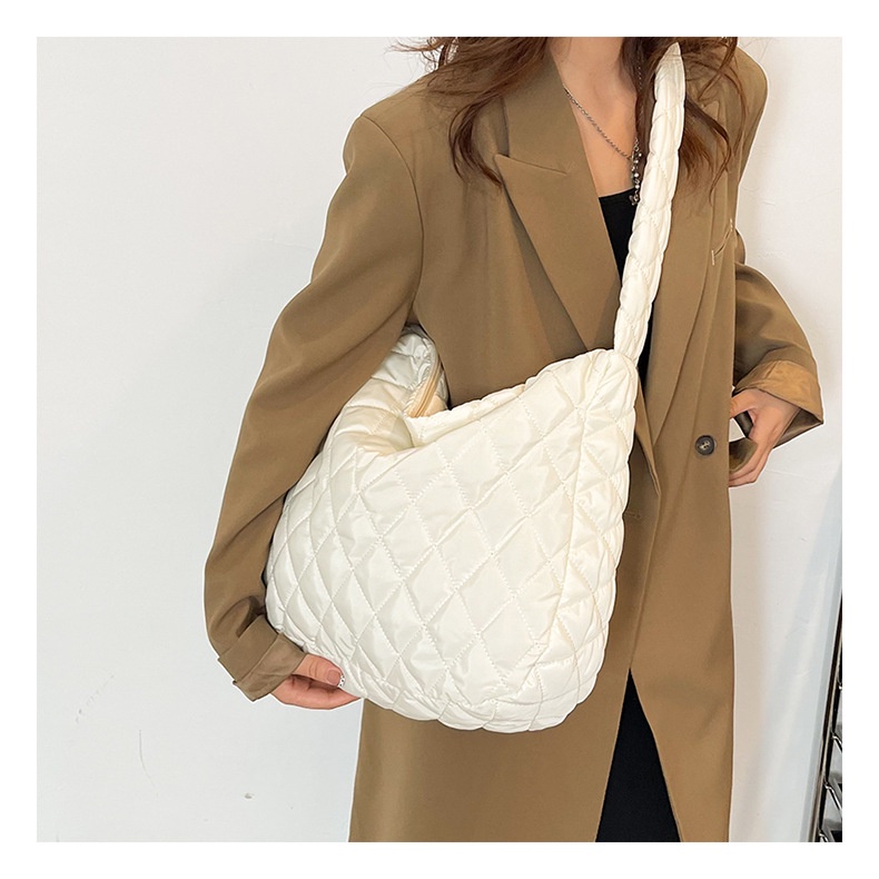 Túi Xách JASMIN NOIR Đeo Chéo Bằng Nylon Thiết Kế Đơn Giản Cho Nữ