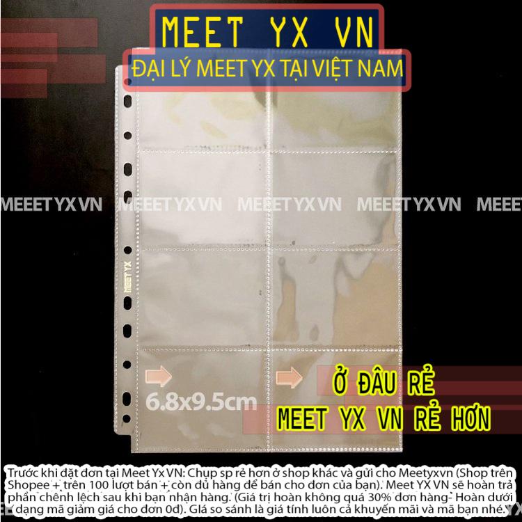 SHEET MEET YX 8 Ô POLA CHO BÌA A4 (11 LỖ)