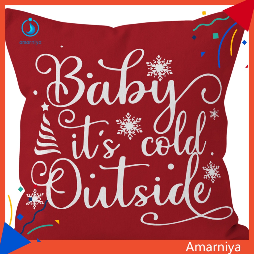 Vỏ Gối Đơn In Họa Tiết Có Thể Giặt Rửa Cho Trang Trí Lễ Hội