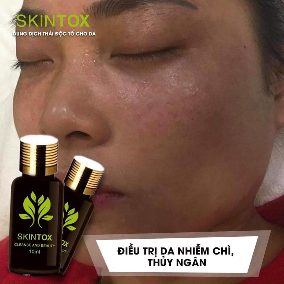 Serum đào thải nám tàn nhang mụn Skintox Dimanlaier Hồng Kông