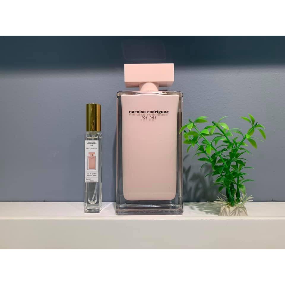 Nước hoa Narciso Rodriguez for Her (Narciso hồng nhạt) - 5M/10ML