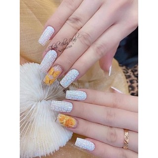 Sơn Nứt  nail lẻ Đen + Trắng,sơn móng tay