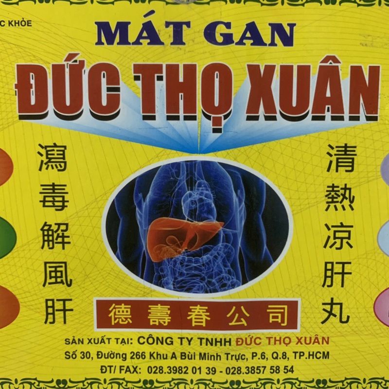 Mát Gan Giảm Cân - Tan mỡ bụng - Táo bón - Jian Ti Zhong - Lose Weight