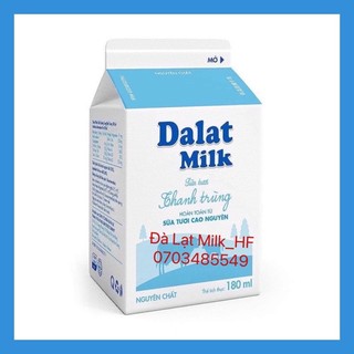 Sua Thanh trùng đà lạt milk nguyên chất 180ml