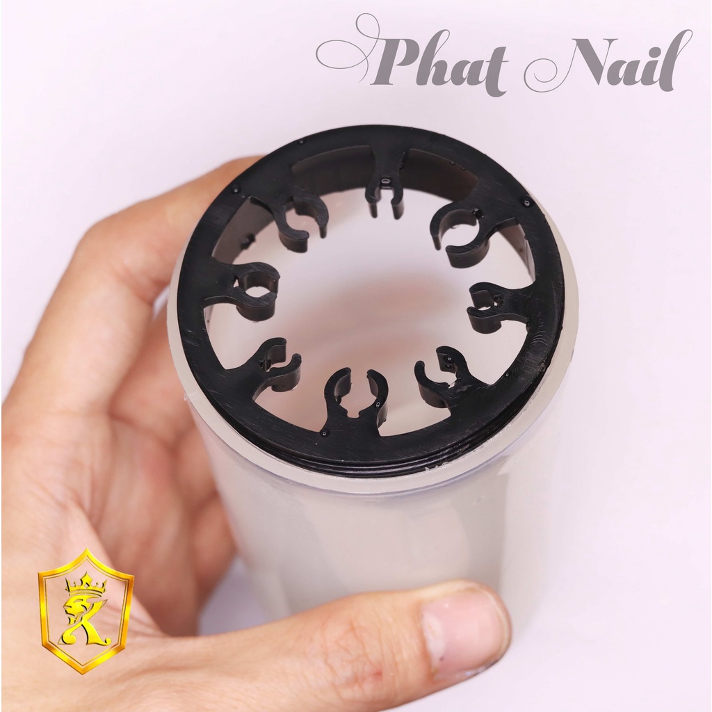 Ly rửa cọ vẽ nail nhỏ gọn