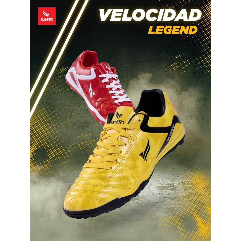 Giày Đá Bóng Sân Cỏ Nhân Tạo VELOCIDAD LEGEND Với Phong Cách Nhanh Nhẹn Thanh Thoát Vẫn Chuẩn Form Chân Người Việt
