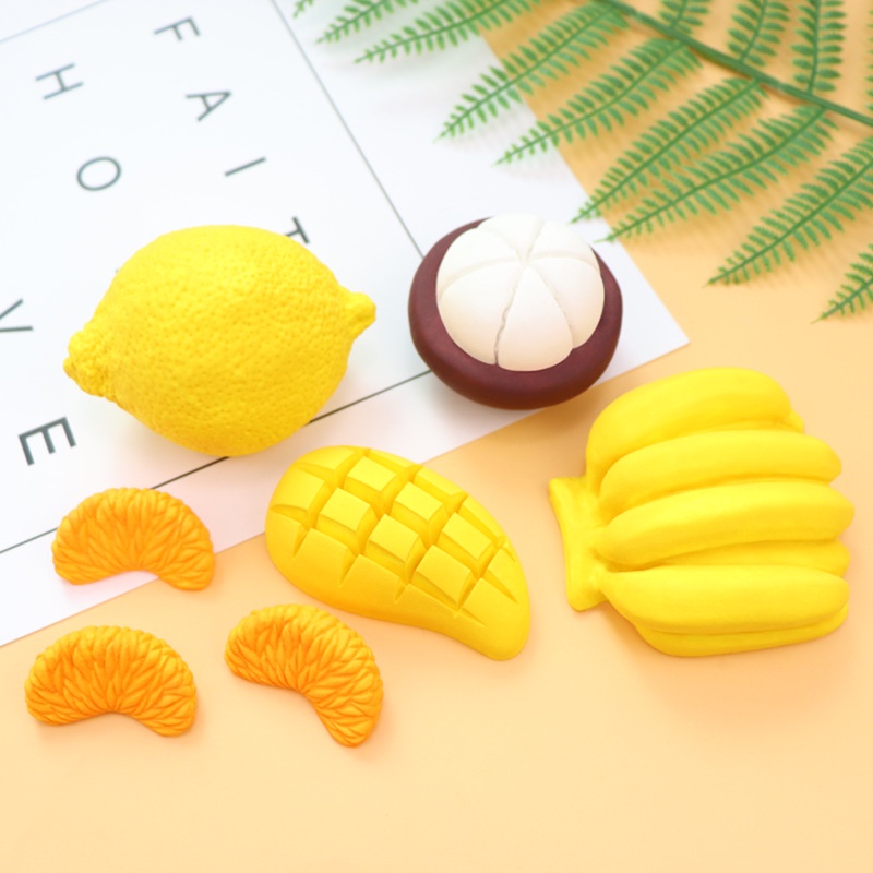 Khuôn silicone Làm Trái Cây 3D diy Tiện Dụng