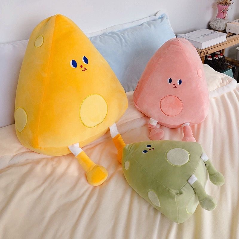 Gấu bông cute phô mai que giá siêu hạt dẻ