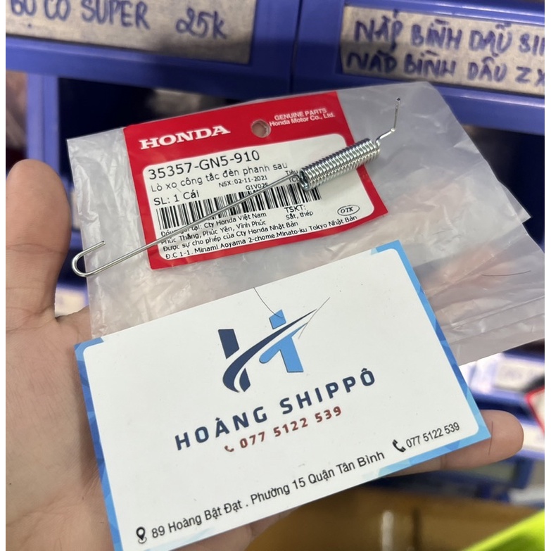 Lò xo công tắc đèn phanh sau wave dream chính hãng