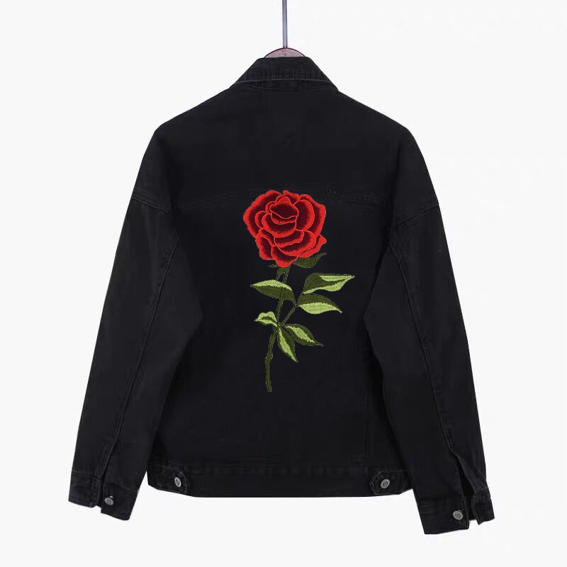 Miếng Vá Ủi Quần Áo Hình Hoa Hồng