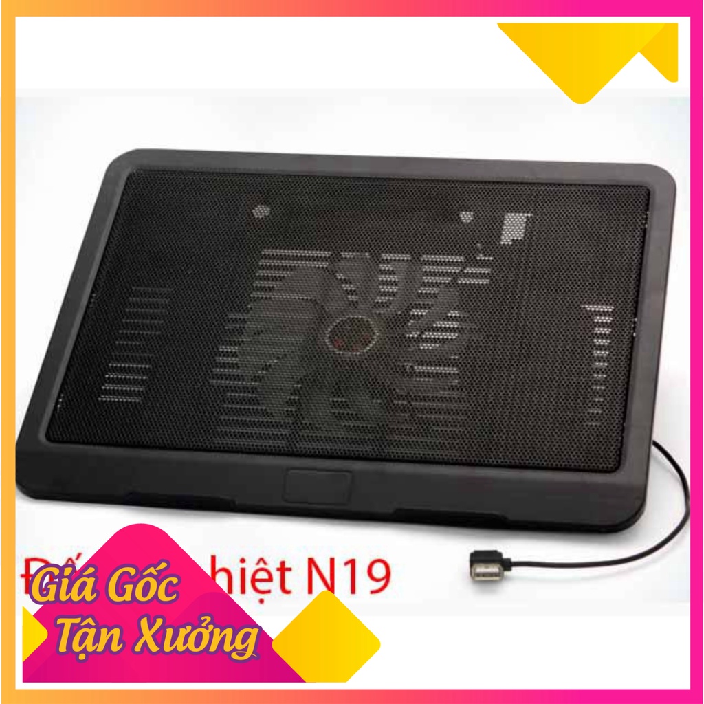 Đế tản nhiệt cho laptop Colling Pad N19 làm mát mạnh mẽ MFT14