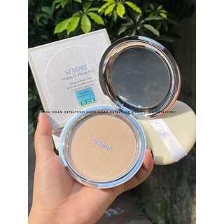 Phấn phủ néo geo semple vỏ bạc