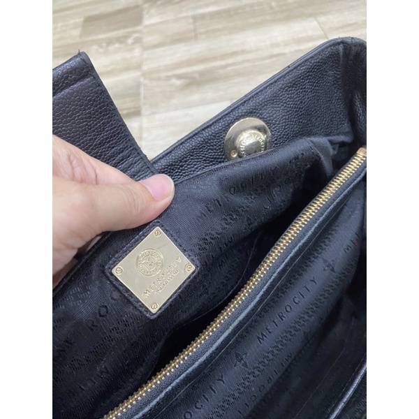 Túi si da thật Metrocity