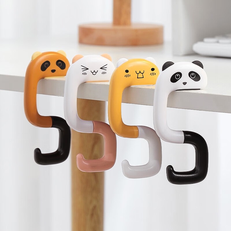 Giá Đỡ Móc Treo Túi Xách Gắn Dưới Bàn Tiện Dụng