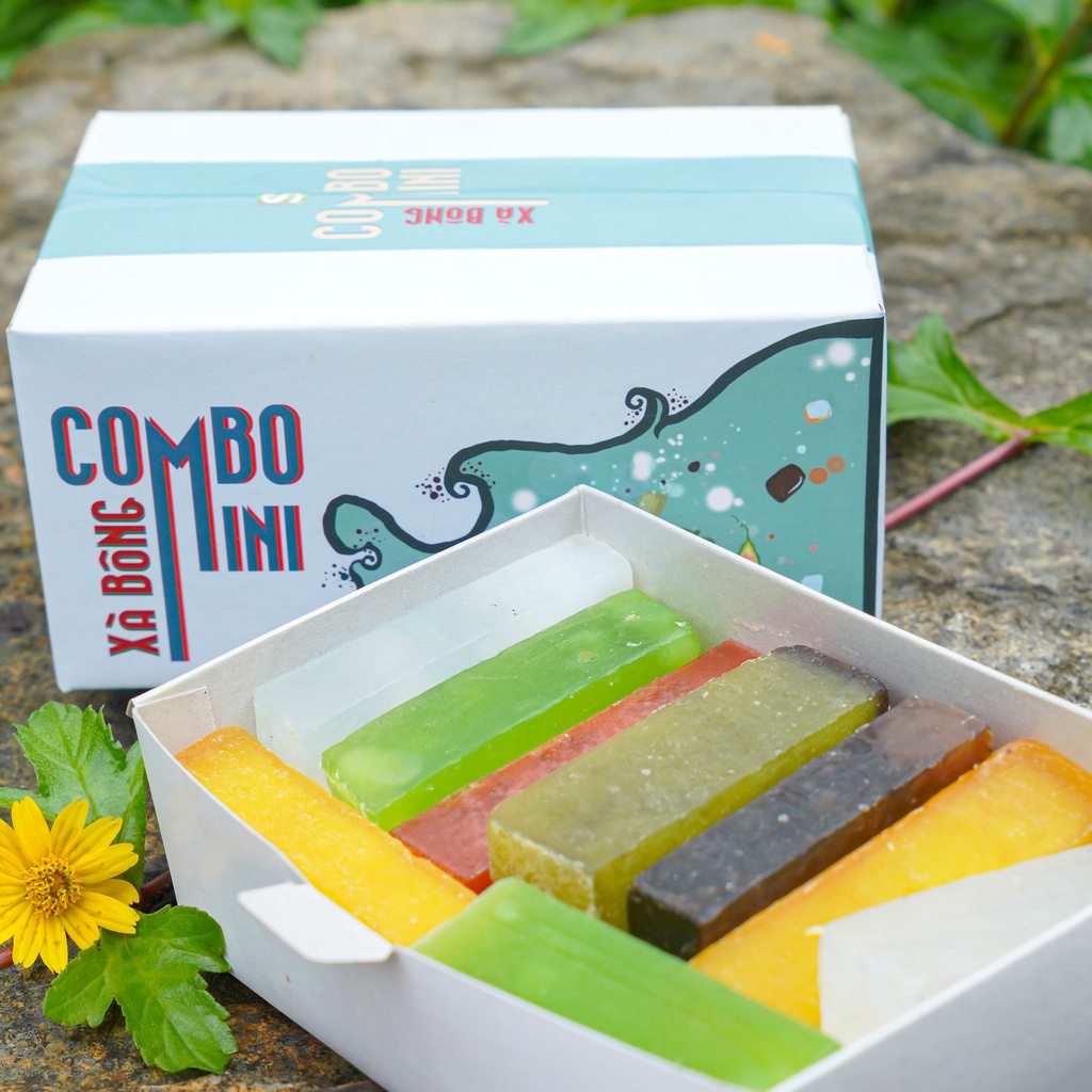 (RẺ VÔ ĐỊCH) XÀ BÔNG VỤN xà bông sinh dươc.(100g - combo500g) Phần còn sót lại khi cắt những bánh xà bông sinh dược 100g