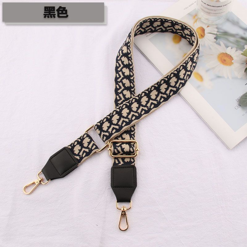 Dây Đeo Túi Xách Bản Rộng 3.8cm Màu Sắc Tương Phản Tùy Chỉnh Thay Thế Tiện Dụng