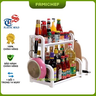 Kệ nhà bếp 2 tầng tiện ích tashuan ts-3623