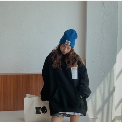 Áo sweater XINLANYASHE tay dài dáng rộng phong cách Hàn Quốc cao cấp hợp thời trang cho nữ
