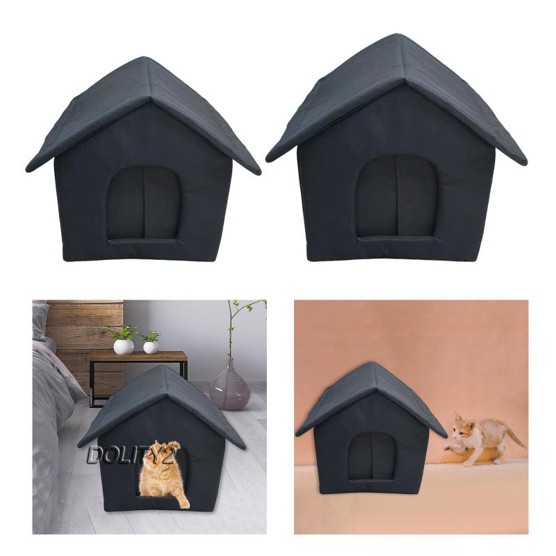 Nhà Giữ Ấm Chống Thấm Nước Cho Thú Cưng Ngoài Trời 2 Chỗ