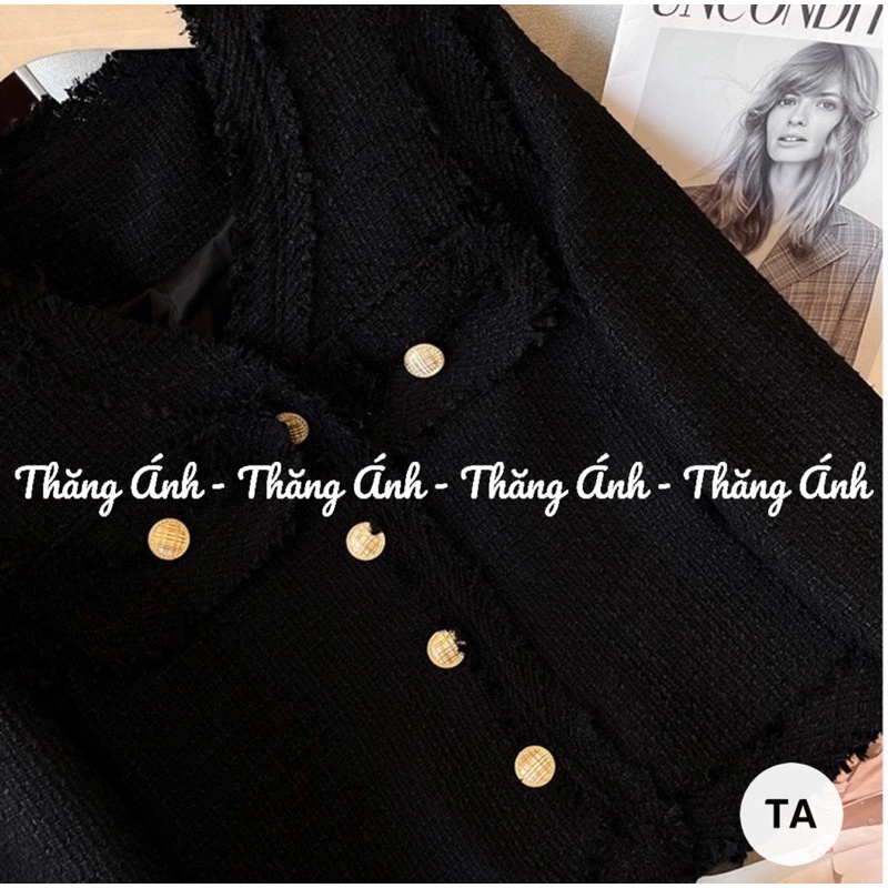 Áo dạ tweet cỏ v