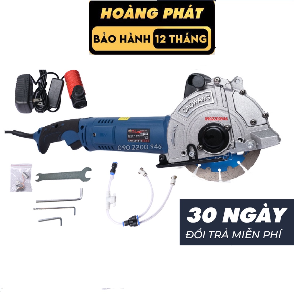Máy cắt rãnh tường Caowang 1336 lưỡi 125-133m