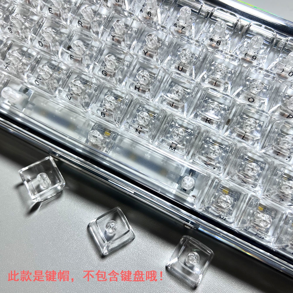 Nút Bàn Phím 132 Phím 61 / 68 / 84 / 87 / 98 / 104 / 108 Bằng Pc Trong Suốt