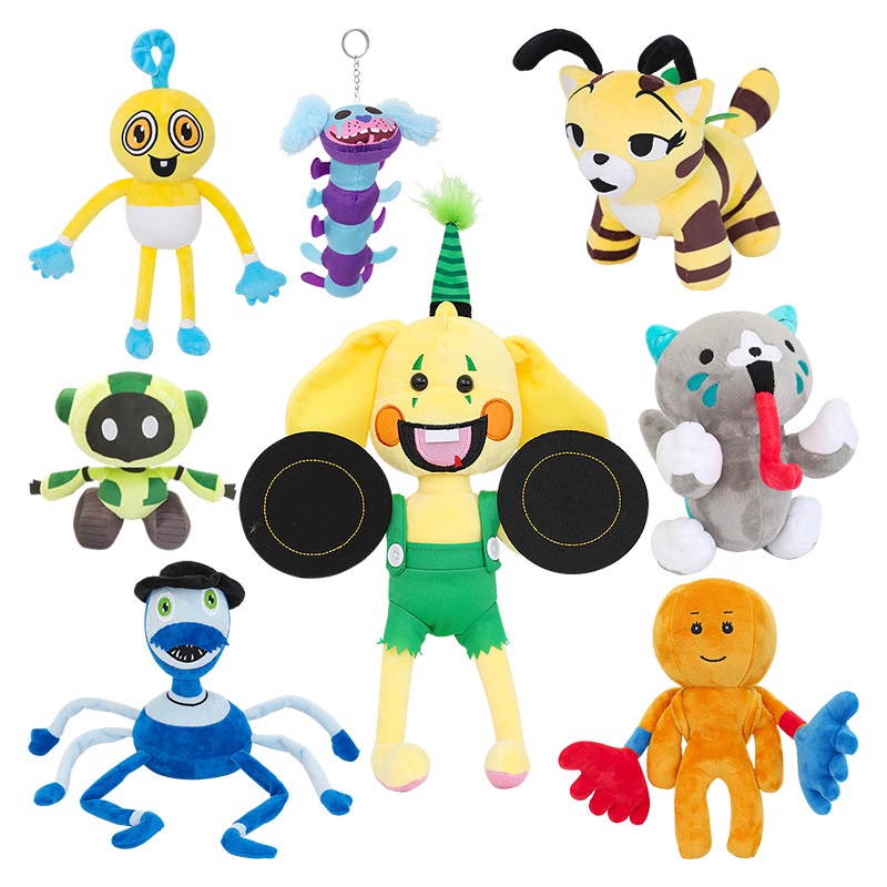 Đồ chơi thú nhồi bông hình nhân vật Huggy Wuggy trong game Poppy Playtime cỡ 20cm/40cm