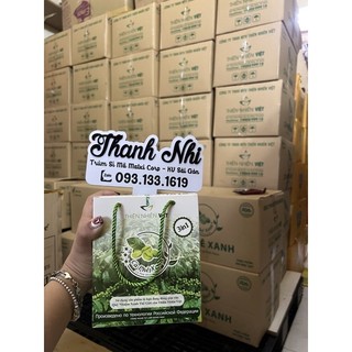 Combo 2 hộp cà phê xanh giảm cân kháng mỡ chính hãng hộp 30 gói