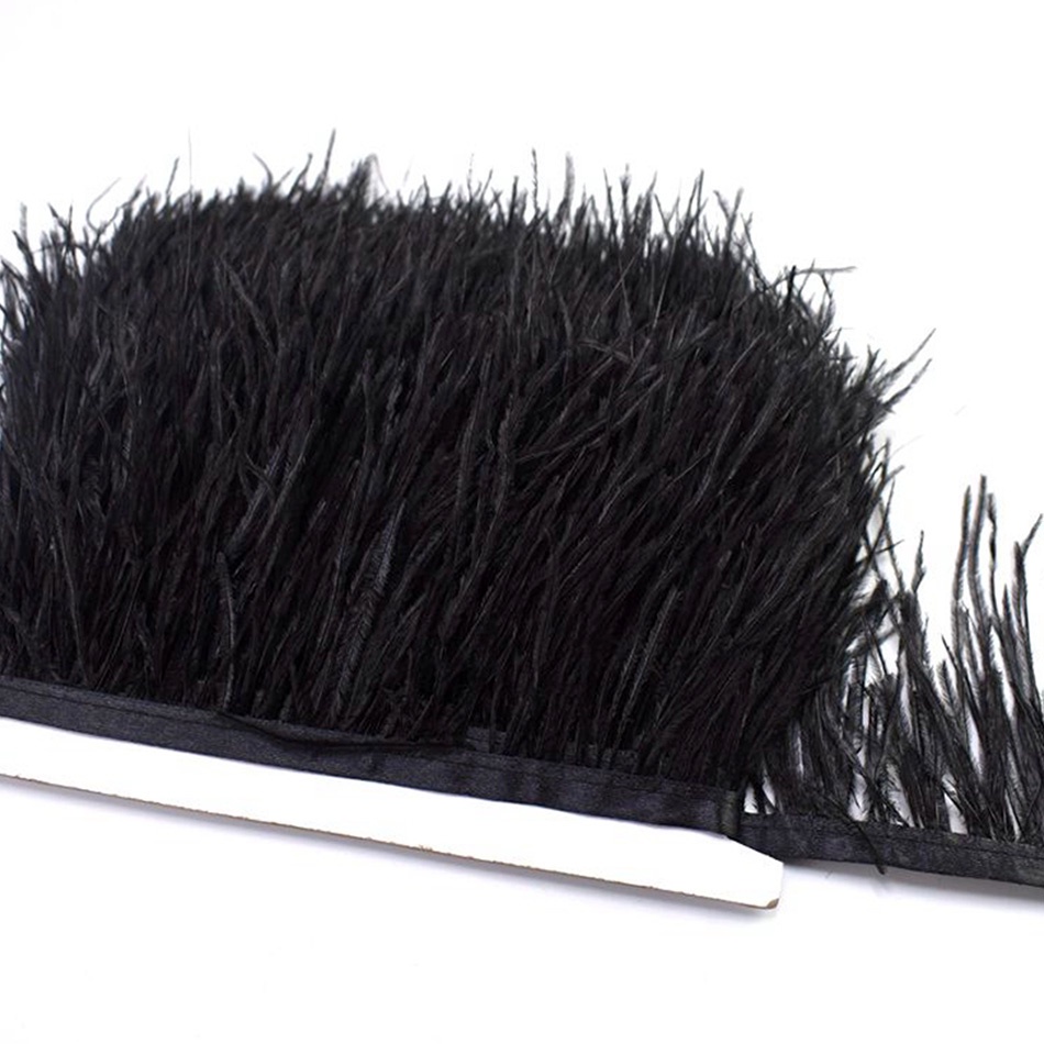 Lông Vũ Đà Điểu 10M 8-10cm / 3-4inch Làm Đồ Trang Sức Thủ Công DIY