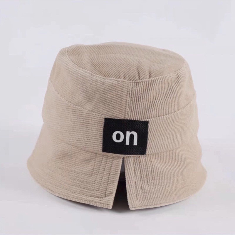 NónTai Bèo Xẻ Vành Cụp Nhiều Dáng siêu xinh 494 Chất Nhung Thêu Chữ On Thời Trang - Hata24h