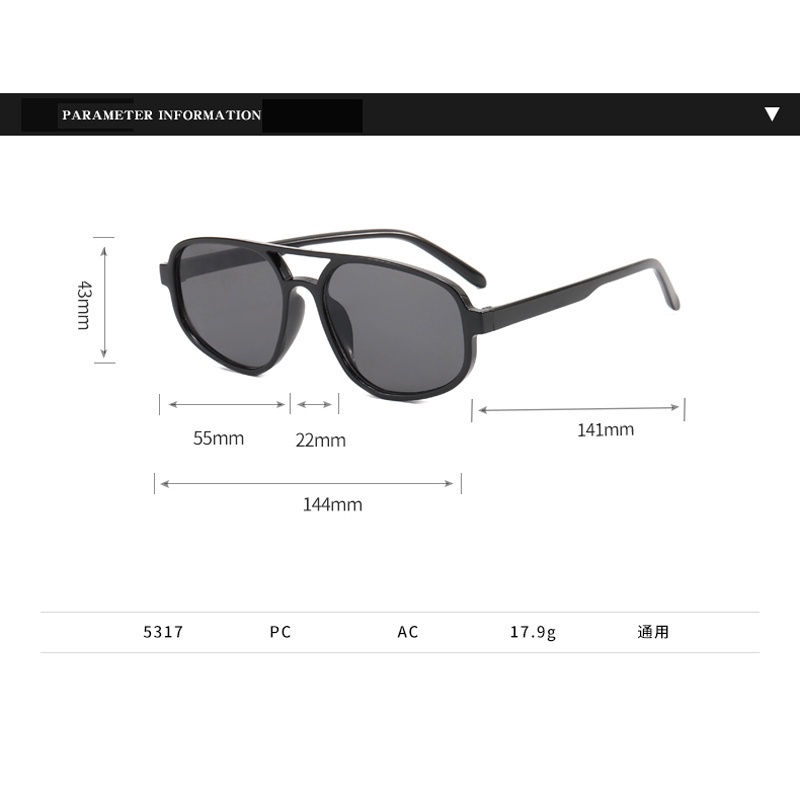 Kính Mát Gọng Oval Lớn Nhiều Màu Sắc Thời Trang Cho Nữ