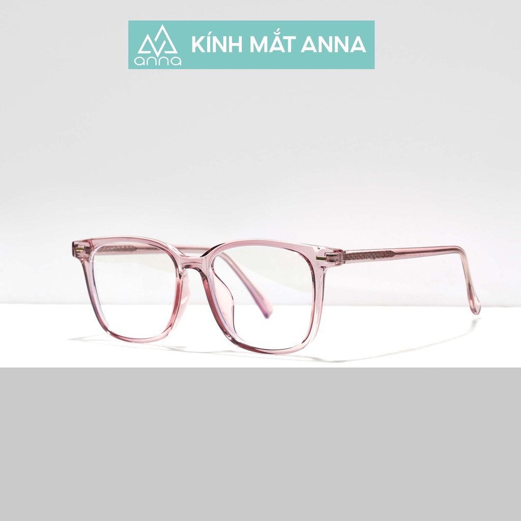 Gọng kính mắt thời trang ANNA nam nữ dáng tròn chất liệu nhựa cao cấp 250CN016