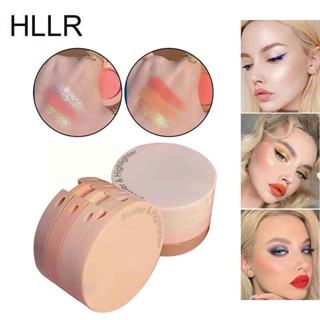 Bảng Phấn Má Hồng Bắt Sáng 3 Trong 1 Tiện Dụng