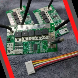 Bảng mạch bms bảo vệ pin li-ion 26650 4s 14.6v chế ắc quy lithium và và dòng xả 100a khởi động xe máy.