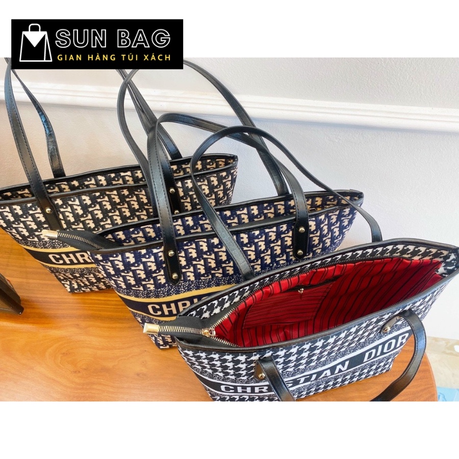 Túi Tote nữ Sun, túi đi chơi, đi học, đi làm, da cao cấp, thời trang, sang trọng size 30cm SB305