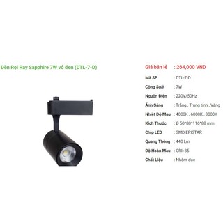 [Kingled]ĐÈN RỌI RAY SAPHIRE 7W,10w,20w,30w