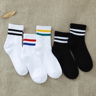 TẤT/VỚ HAI SỌC CỔ LỬNG