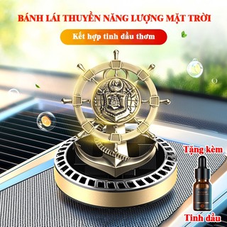 Nước hoa ô tô, mô hình bánh lái thuyền, tặng tinh dầu thơm, làm quà tặng, trang trí ô tô