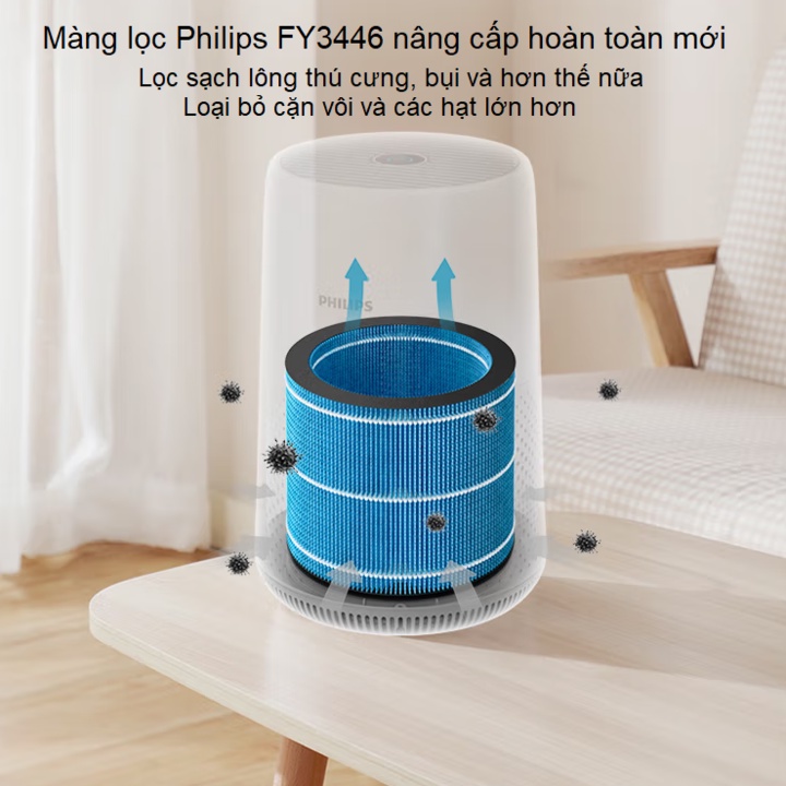 Máy tạo độ ẩm không khí gia đình Philips HU2718/00 17W (Chính Hãng Bảo Hành 24 Tháng)