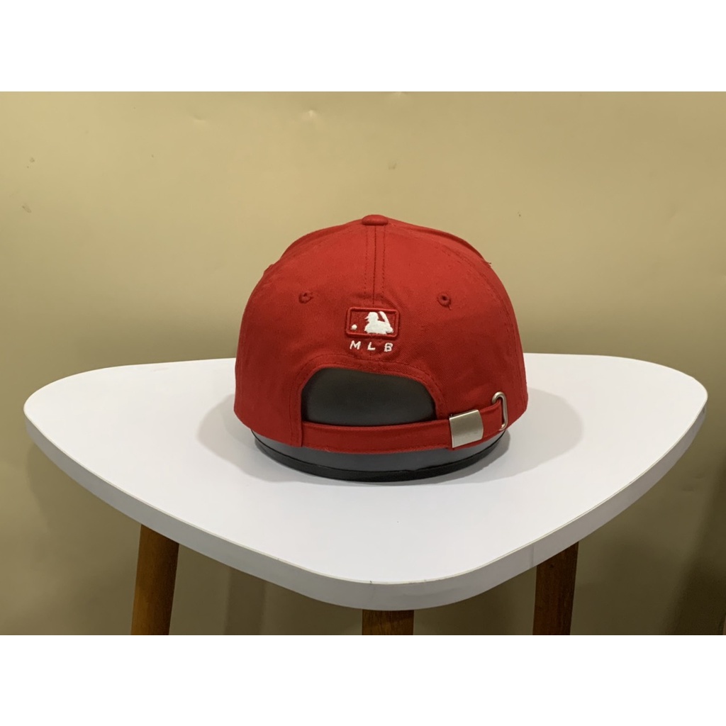 Mũ lưỡi trai Màu đỏ MLB thêu logo chữ NY siêu HOT,nón kết lưỡi trai phong cách Hàn quốc logo chữ NY, hàng xuất dư.