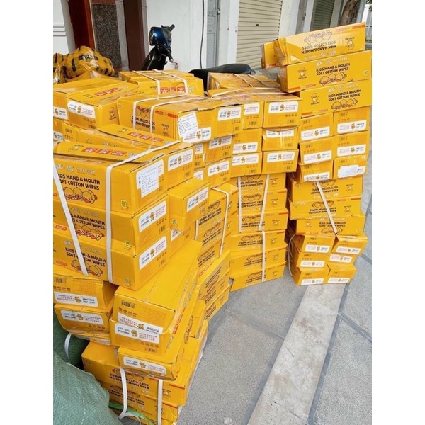 Khăn ướt vịt vàng