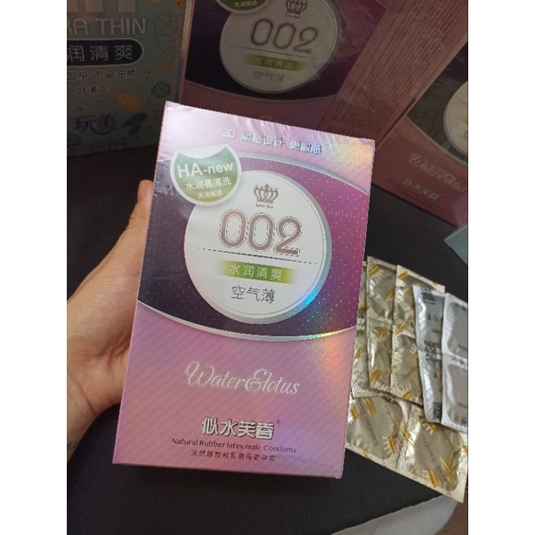 Bao Cao Su 002 Hộp 100 Cái Hàng Nội Địa Trung Siêu Nhiều Nước Siêu Mỏng